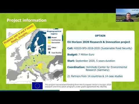 First OPTAIN webinar about Natural Small Water Retention Measures